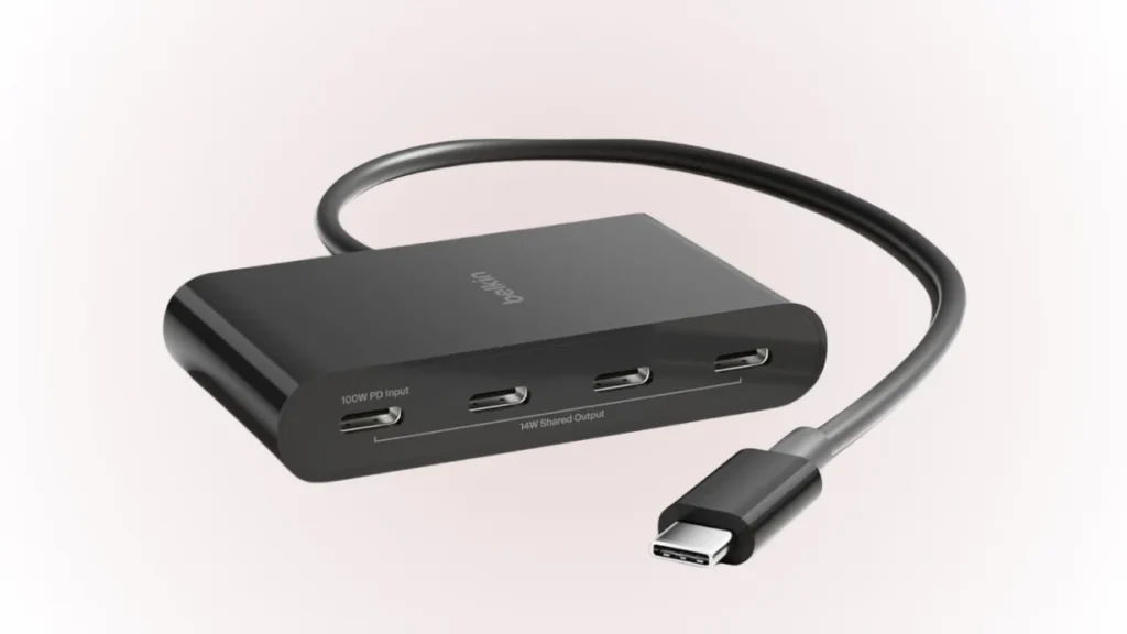 Belkin Connect USB-C to 4-Port Hub