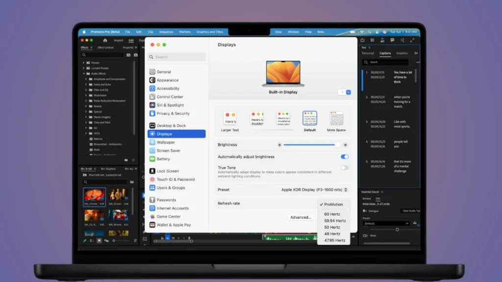 General Use Color Profile for MacBook Air