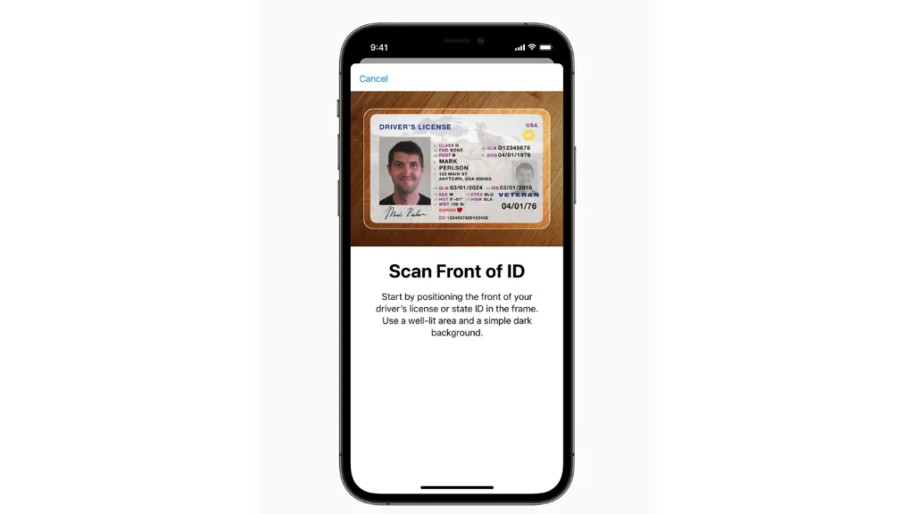How to add a West Virginia Digital ID to Apple Wallet