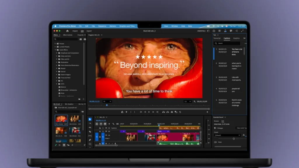 Video Editing Color Profile for MacBook Air